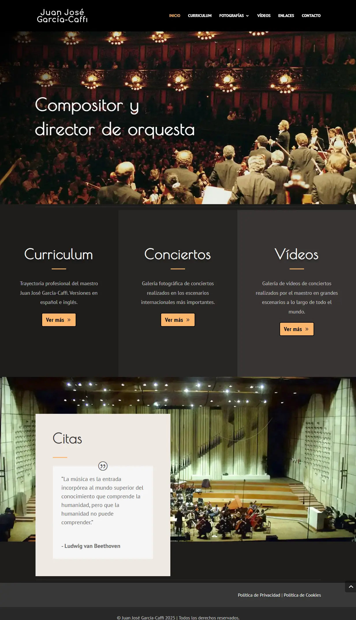 Web Juan José García Caffi