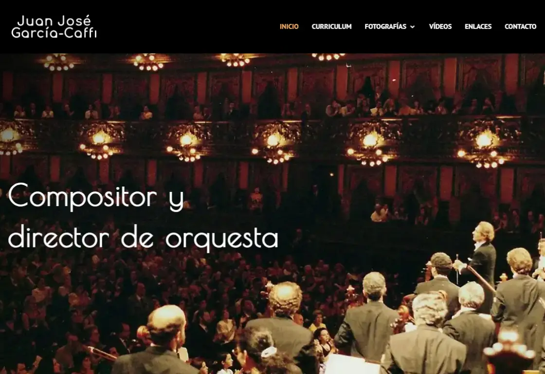 Web Juan José García Caffi